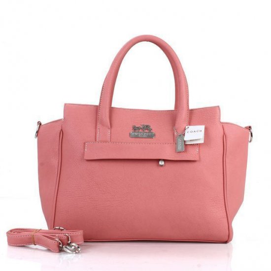 Coach Bleecker Pinnacle Riley Carryall Medium Pink Satchels EST | Coach Outlet Canada - Click Image to Close